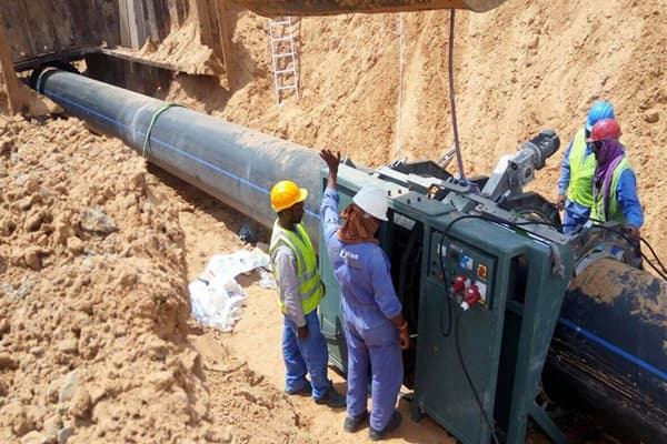 excavation extension backfiling & releveling of water pipes 1