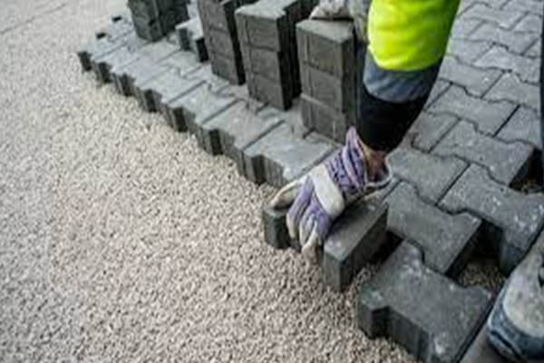 interlock paving work